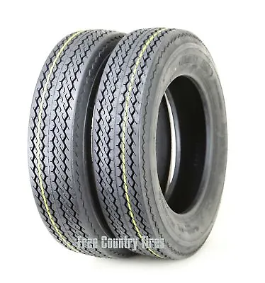 2 New Highway Boat Motorcycle Trailer Tires 5.30-12 5.3x12  6PR Load Range C • $69.65