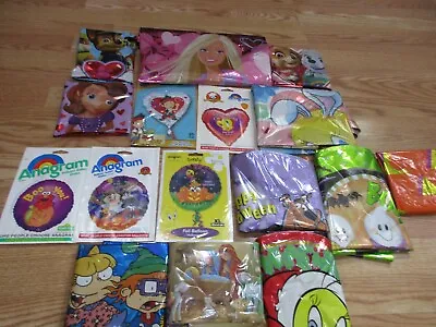 Hard To Find Vintage Holiday & Special Mylar Balloons U Pick NOT A LOT NOS • $11.99