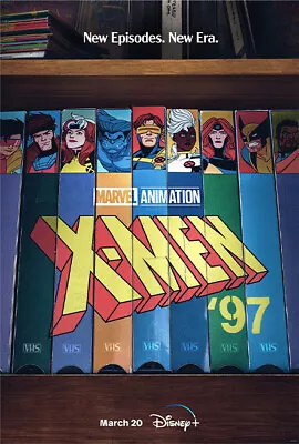 Marvel X-Men 97 Double Sided Original 27x40 Teaser Poster Animated Disney+ • $14.75