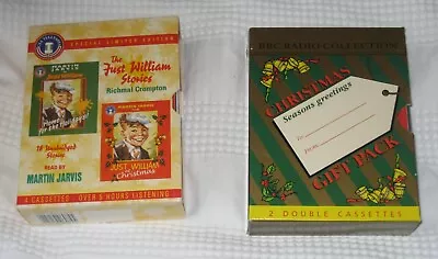 £4.99 • Buy Richmal Crompton 'just William' Two Double Audio Cassettes