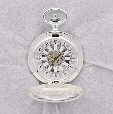 £5.23 • Buy Mechanical Pocket Watch Silver Plated - WW2  Dornier Do 17 Kent 1940  - 07