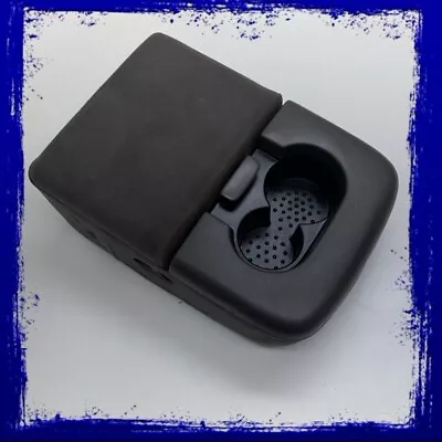 97-03 Ford F150 Center Console Jump Seat Armrest Dual Cup Holder Dark Gray M44 • $99.99