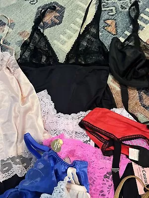 🍊Vintage Mixed Women's Lingerie | Lot Of 9 All Med 34 C Olga  Juicy More • $13.99