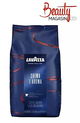 LavAzza Crema E Aroma Coffee Beans Super Roast 1kg/2.2lb Bags • £13.99