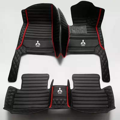 For Mitsubishi Lancer Outlander All Models Car Floor Mats Waterproof Boot Liner • $153.10