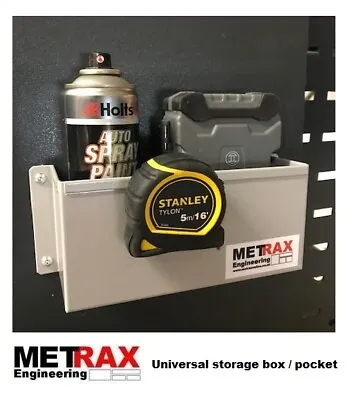 Small Universal Storage Box Pocket - Can Tape Tools - GarageShedVan Racking  • £10.99