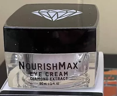 Nourish Max Eye Cream Diamond Infused Fades Lines Dark Circles Sealed Exp: 7/26 • $52.49