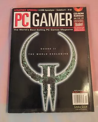 Vintage Pc Gamer Magazine October 1997 Quake II The World Exclusive  • $14.95