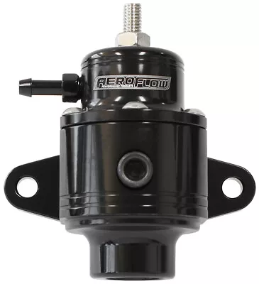 Aeroflow Compact Billet 3-Port EFI Fuel Pressure Regulator 30-90psi Adjustable • $188.49