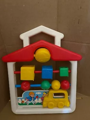 Fisher Price Discovery Beads School Schoolhouse Vintage • $10.99