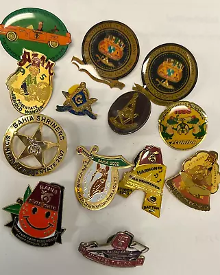 Lot Of Misc. Masonic Shriners Bahia Collectible Pins • $2.99