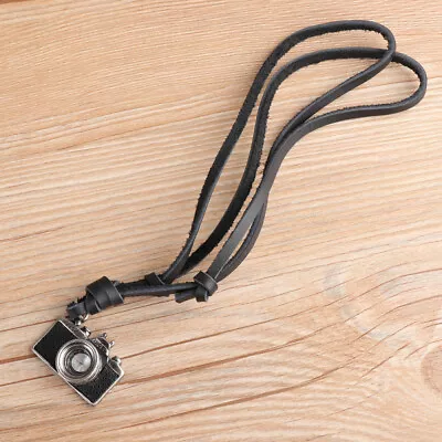 Camera Pendant Necklace Men Jewelry For Couples Lovers • £8.79