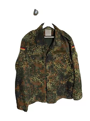 £8 • Buy Oryginal German Flecktarn Camo Shirt GR 10
