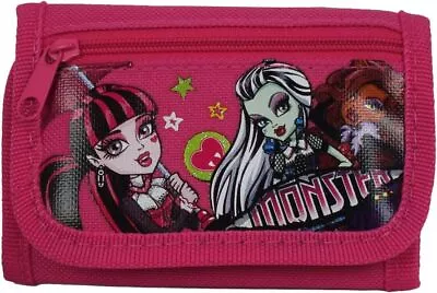Tri-Fold Wallet - Monster High - Ghoulishly (Pink) • $27.53