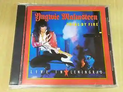YNGWIE MALMSTEEN Trial By Fire: Live In Leningrad POCP-2313 JAPAN CD M979 • $7.99