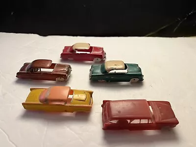 5 F&F Mold 1954 -1960 Post Cereal Toy Model Cars Fords Mercurys Plymouth • $12.95