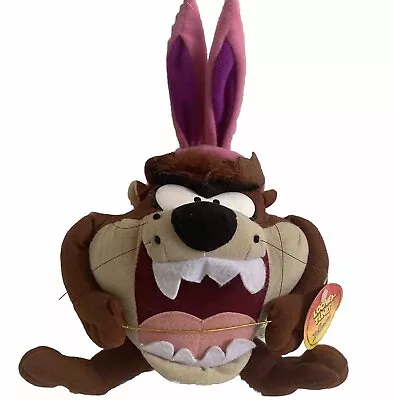 Vintage Looney Tunes Taz Easter Plush Whitmans Chocolate Soft Toy NEW W/ Tags • $29.95