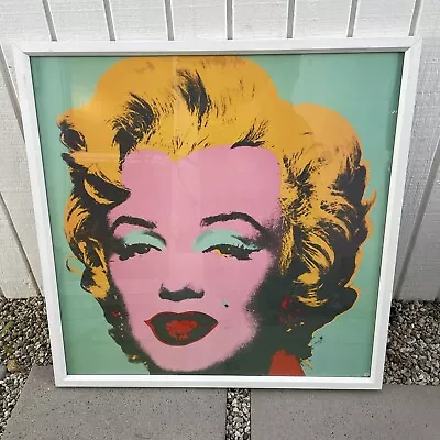 Andy Warhol Marilyn Monroe Estate Foundation Poster - Framed • $300