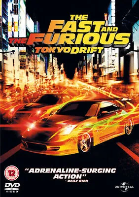 THE FAST AND THE FURIOUS TOKYO DRIFT DVD Cert.12 UK Region2 BRAND NEW & SEALED • £4.89