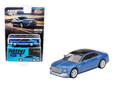 Bentley Flying Spur Neptune Blue 1/64 Diecast Model Car Tsm Mgt00351 • $16.99