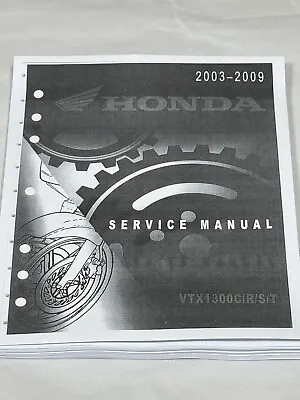 Official Factory Service Shop Repair Manual 2003-2009 Honda VTX1300 C R S T • $27.99