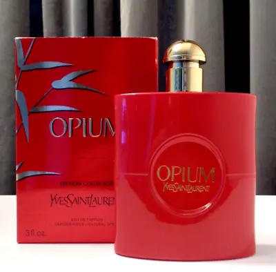 Vintage 2015 Ysl Opium Rouge Fatal Collector Edition 3.0 Edp Spray Slightly Used • $139