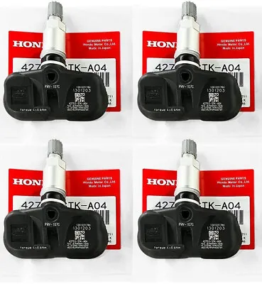 4PCS Genuine OEM TPMS Tire Pressure Sensor For Honda Acura Pilot MDX TSX RDX • $45