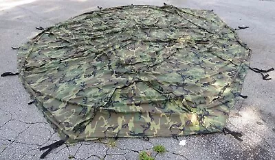 USMC Marine Extreme Cold Weather Eureka Tent Rainfly Camouflage Woodland CAMO • $100