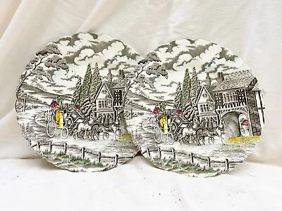 Vintage Pair Of Myott Royal Mail Collectors Plates • £9.99