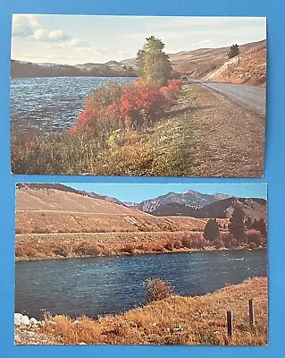 Madison River Near Yellowstone Ennis Montana Vintage Postcard Lot • $4