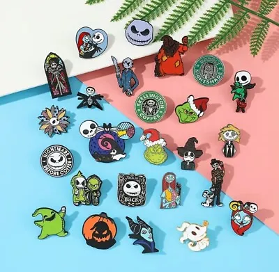 $5.99 • Buy Nightmare Before Christmas Brooches Hat/Lapel Pins