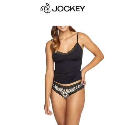 Womens Jockey Parisienne Vintage Bikini Brief Panties Knickers 37Y WWKH • $26.95