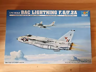 TRUMPETER 01654 BAC LIGHTNING F.6/F.2A 1/72 Model Aircraft Kit • £17.49