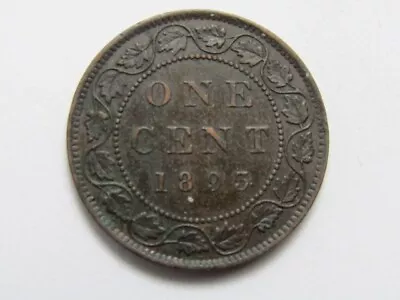 1893 Canada 1 Cent Coin   Queen Victoria  High Grade Pretty Much Uncirculated. • £49.99