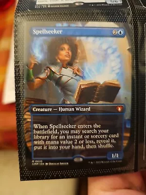 Spellseeker Borderless NM Commander Masters 0635 Mythic • $7