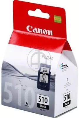 £14.99 • Buy Canon Original PG-510 Ink For PIXMA MP480 MP490 MP492 MP495 MP499 Printer