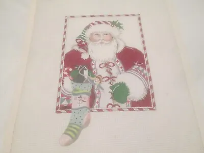 Santa Claus-mary Lake Thompson/shirley-handpainted Needlepoint Canvas • $91.88