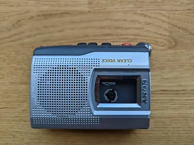 £7 • Buy Sony Cassette Tape Voice Recorder - Retro - Parts Only
