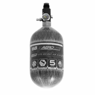 HK Army 68/4500 AEROLITE HPA Compressed Air Tank System - Clear • $179.95