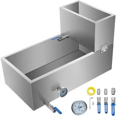 Maple Syrup Evaporator Pan 30 In. X 16 In. X 19 In. Stainless Steel Maple Syrup  • $414.88