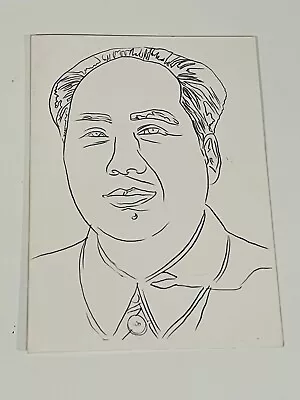 1994 Galerie Thaddaeus ROPAC PARIS ANDY WARHOL Mao 1973 Drawing Invite RARE WoW! • $49.99