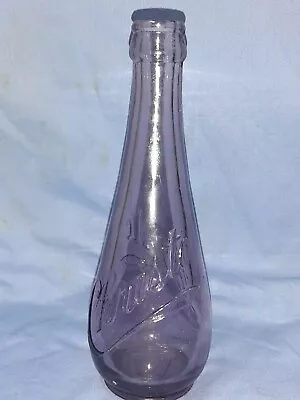 Vintage Embossed Purple CHRISTO Bottle 7 3/4  Tall • $9.99