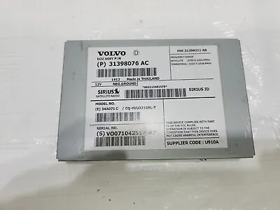 2008-2016 Volvo XC70 Satellite Radio Tuner Receiver Module Sirius OEM 31466977 • $75.03