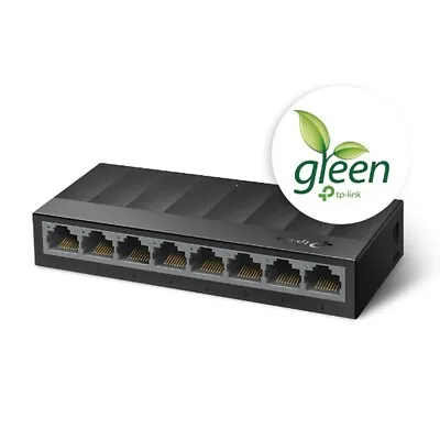 TP-Link LS1008G Litewave 8-Port 10/100/1000Mbps Gigabit Ethernet Desktop Switch • $24.95