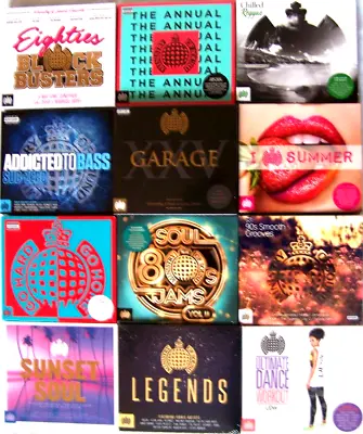 12 X DANCE CLUB POP MINISTRY OF SOUND CD BOX SETS BUNDLE JOB LOT *NEW/SEALED* • £15.99