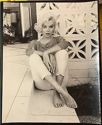 1962 Marilyn Monroe Original Photograph George Barris Stamped Tim Leimert House • $220