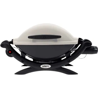 Weber Baby Q Titanium (Q1000) LP LPG BBQ Compact Portable Barbecue Grill • $379