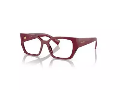 Miu Miu Eyeglasses Frame MU 03VV  16H1O1 Bordeaux Woman • £144.77