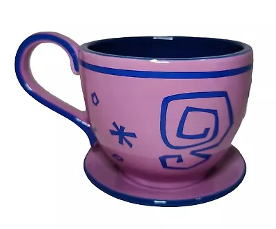 Disney Teacup Saucer Mug Alice Wonderland Mad Tea Party Purple Lavender Planter • $32.99