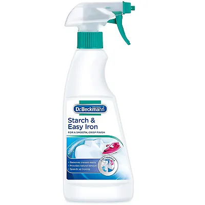 Dr. Beckmann Starch & Easy Iron Spray 500ml Removes Creases & Speeds Up Ironing • £7.25